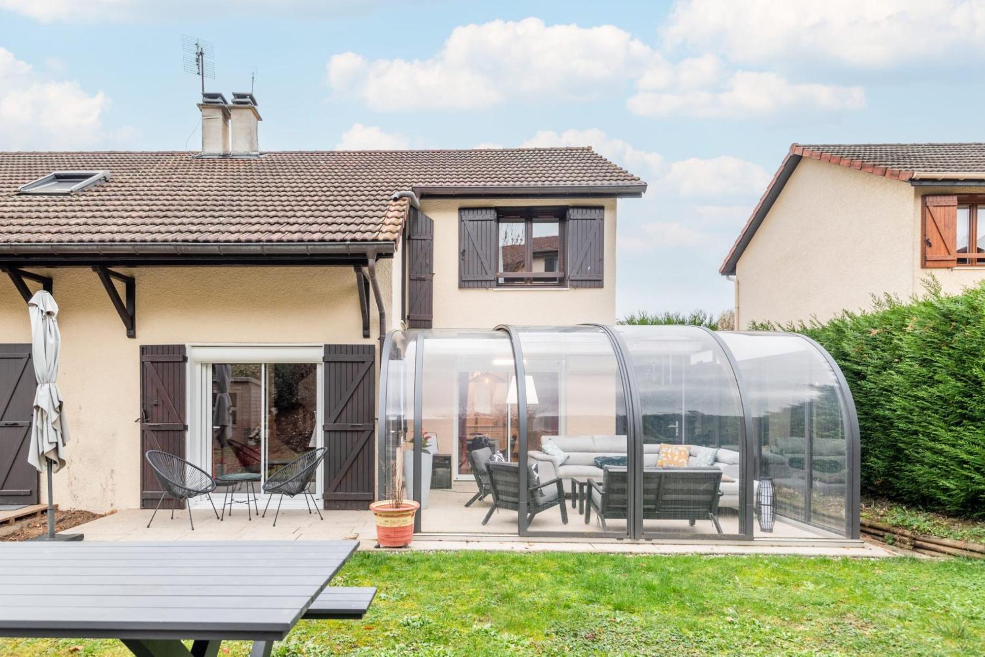 Вилла Alpiloc - Town House With Garden And Winter Lounge Анси Экстерьер фото