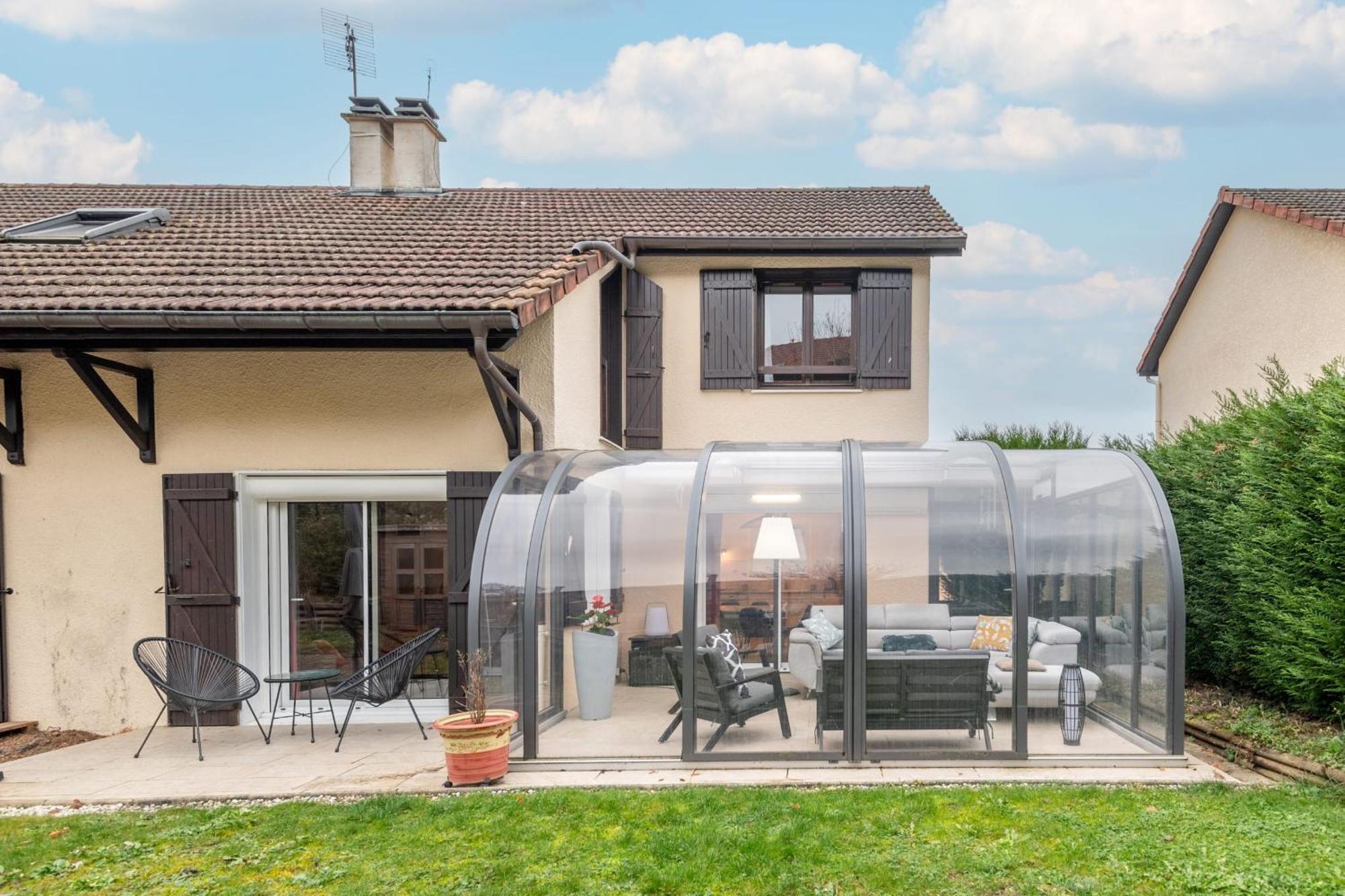 Вилла Alpiloc - Town House With Garden And Winter Lounge Анси Экстерьер фото